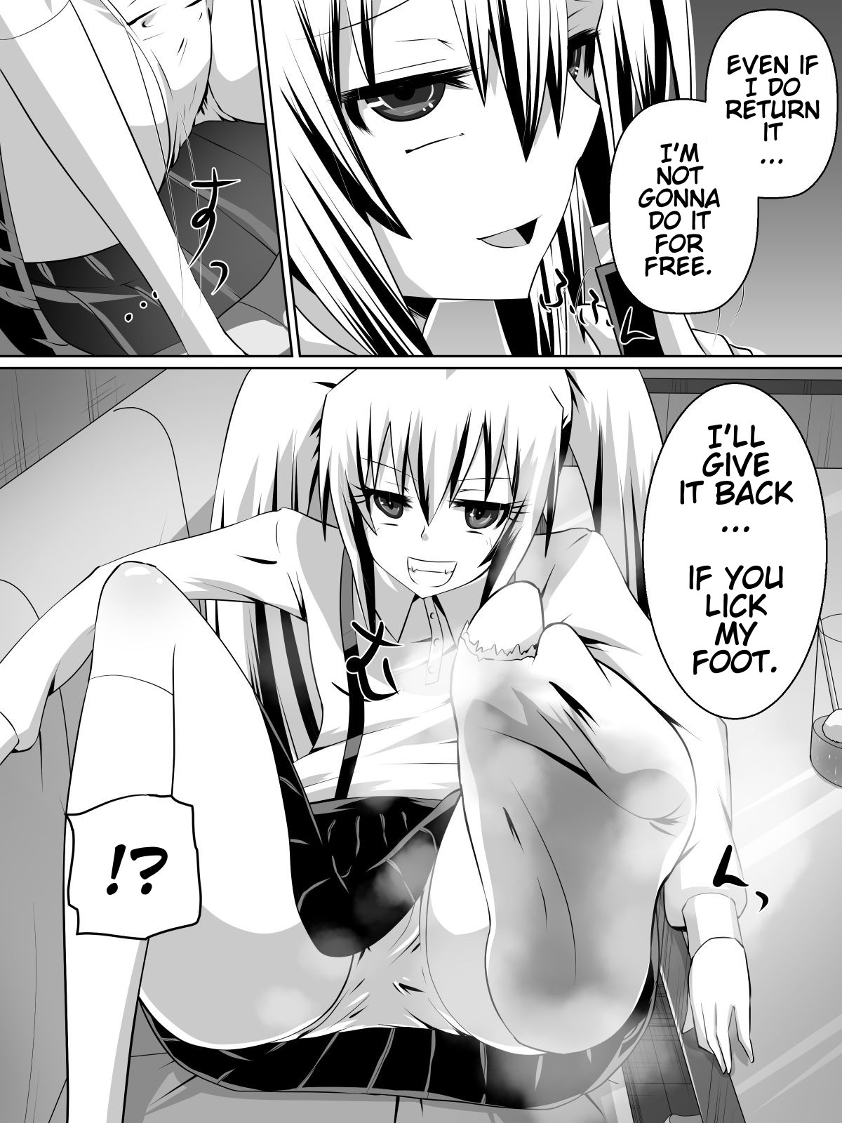 Hentai Manga Comic-Foot Slave Girl-Read-14